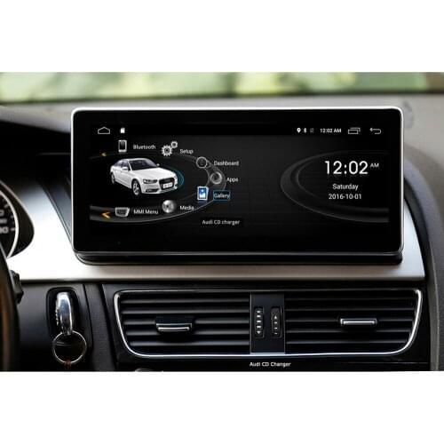 10.25 Inch Android MMI 2G 3G Multimedia Player Navigation Automatic WIFI 4G Radio for 2008-2016 Audi A4