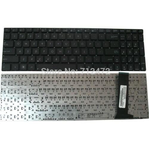 SSEA Free Shipping New US Keyboard For ASUS N56 N56V N76 U500VZ R500V R500 R505 S550C R500A R500D R500DE R500DR R500N