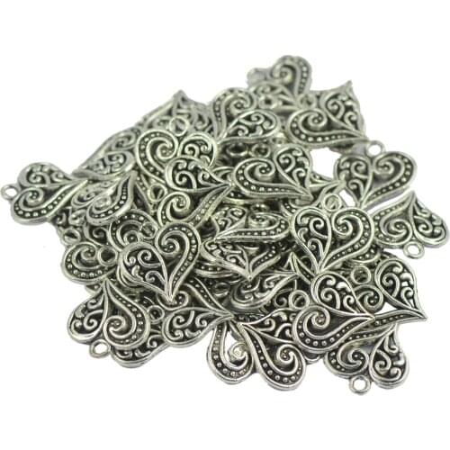 150pcs Made with Love DIY Charms Pendant for Crafting Jewelry Making 3 Style