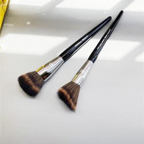 Pro Angled Diffuser Makeup Brush #60 Synthetic Contour Highlighter Blush Powder Cosmetics Blending Beauty Tools