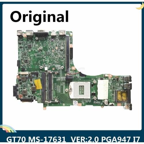 LSC For MSI GT70 MS-1763 Laptop Motherboard MS-17631 VER:2.0 PGA947 I7 Processor Mainboard 100% Tested