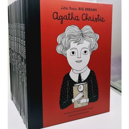 13 Books Original English Little People Big Dreams A picture book of characters written for children Christmas gift