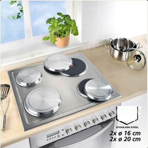 4PCS SET Stainless Steel Gas Electric stove top stovetop Covers stove protector kitchen baking accessories almofada para cooktop