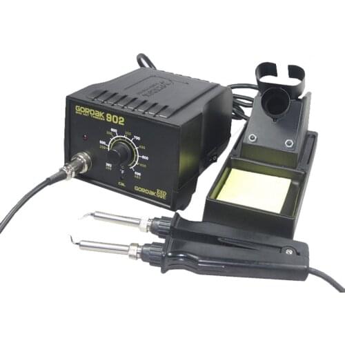 GORDAK 902 ESD SMD 220V Soldering Tweezer Repair Rework Station Electric heating pliers Constant temperature heating tweezers