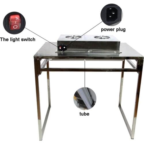 TBK 805 Clean Room For Mobile Phone LCD Repair Desk Dust Free Anti Static Working Table