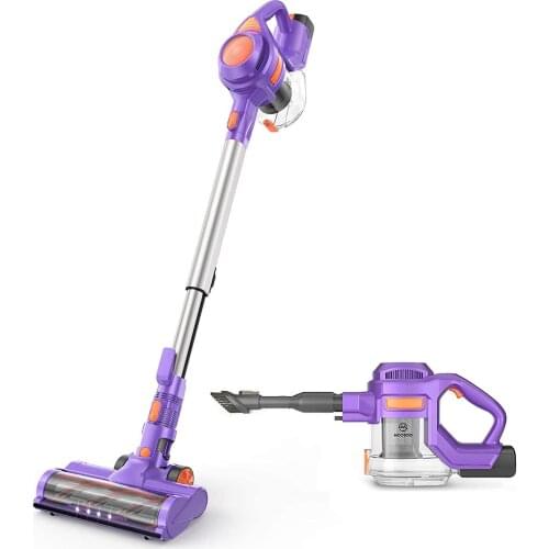 MOOSOO X8 Newest 24KPa 4-In-1 Cordless Vacuum Cleaner for Pet Hair Low Noise hand held vacuum cleaner Wireless vacuum cleaner