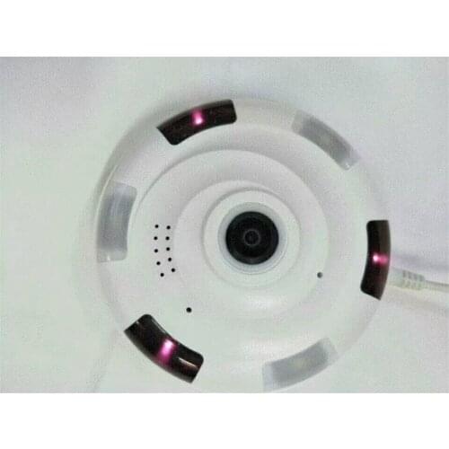 720/960/1080P IP Camera, 360 Degree Fisheye Panoramic Camera Wireless Wifi Camera with IR Night Vision