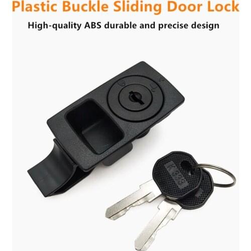 Plastic buckle lock sliding door lock A3-85-625 lock Shengjiu DK725-5 lock
