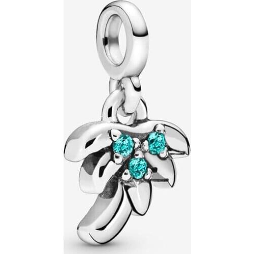 Fits Original Me Bracelet 925 Sterling Silver Small Hole Beads My Palm Tree Dangle Charms for Women DIY Jewelry Gift Bijoux