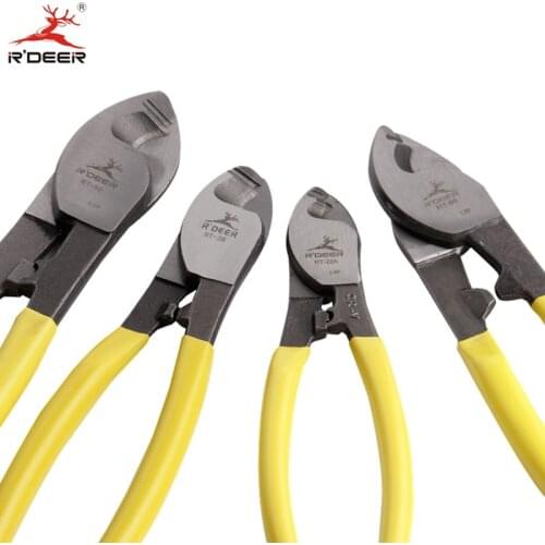 RDEER 6"/8"/10"/12" Cable Cutter Cutting Pliers For Cut Soft Copper Wire/PE IV Wire Cable Multitool Hand Tools