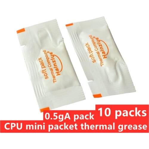 Thermal Grease Mini Pouch Thermal Grease Pouch Silicone Grease CPU Graphics Mini Silicone (10 packs)