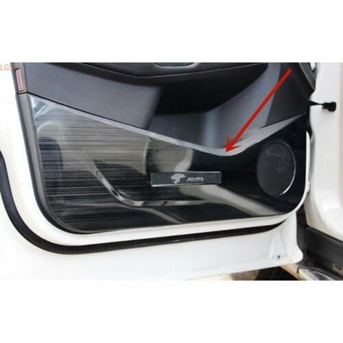 For Ford Kuga 2013-2019 High-quality stainless steel Car door Anti-kick pad Scratch protection Car styling