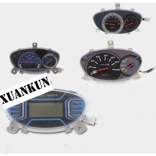 XUANKUN Motorcycle Meter Kilometer Meter Tachometer Odometer Instrument Assembly