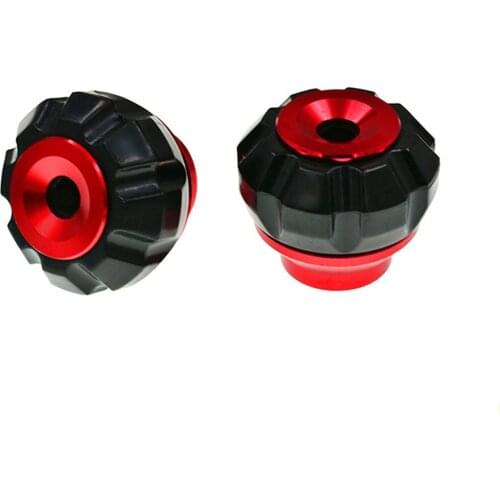 1 Pair/SET Durable Motorcycle CNC Aluminum Alloy Front Falling Wheel Protectors Ball Fork Slider Anti Crash