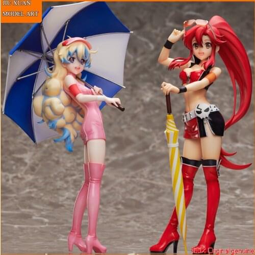 100% Original: Tengen Toppa Gurren Nia Teppelin yoko 21cm PVC Action Figure Anime Figure Model Toys Figure Collection Doll Gift