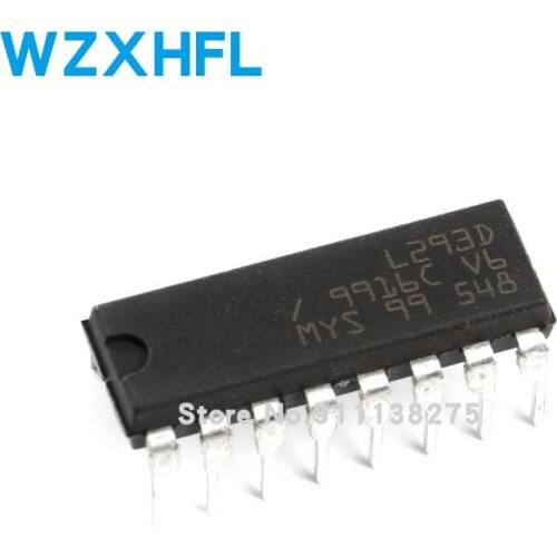 5PCS/LOT Original L293D DIP16 IC MOTOR DRIVER PAR