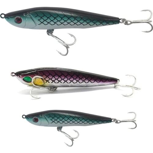 8Cm13G Submerged Long Range Pencil ABS Hard Bait Fake Bait Set Freshwater Seawater Bait Bass Pike Bait