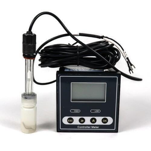 0-14pH range industrial ph tester meter for aquaculture water quality analyzer 4-20mA Relay output