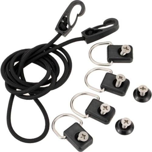 Kayak D Mooring Deck Outfitting Fishing Rigging Bungee Kit Accessories