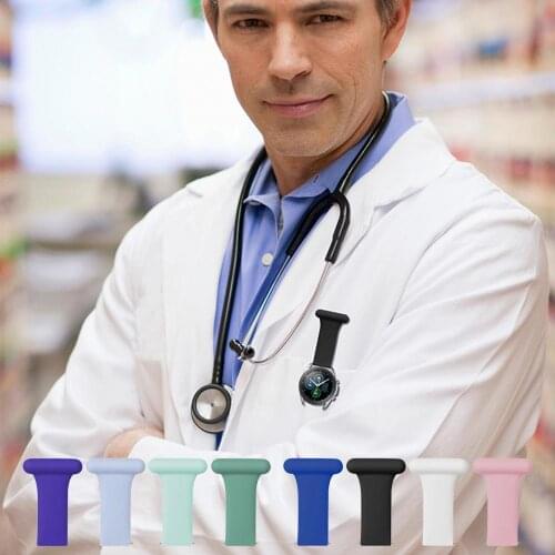 Lightweight Adjustable Silicone Nurse Bracelet Band Strap Replacement for Samsung Galaxy