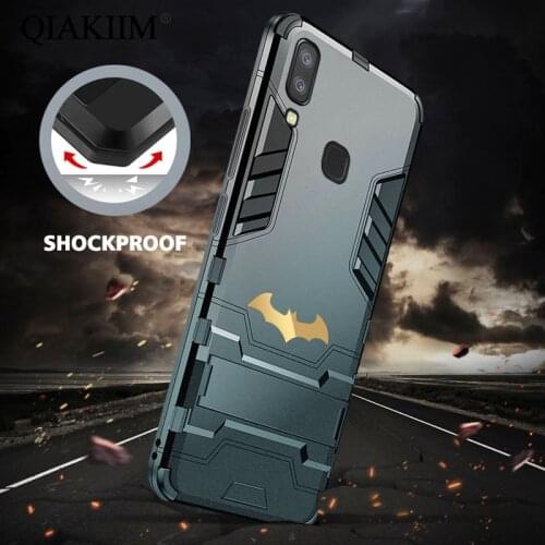 Bat Shockproof Armor Case For Huawei Y9 2019 Y8S Y7A Honor 20 20i 30 30S Pro X10 Max V30 V20 Play Magnetic Kickstand Phone Cover