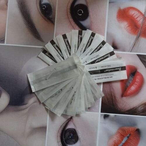 Microblading Blades Mina Microblading Rows Aiguille Microblading Blade Microblanding Cuchillas Microblading 11CF microblading