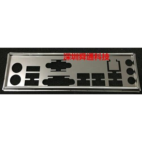 New I/O shield back plate Chassis bracket of motherboard for for ASUS B85M-E Q87M-E just shield backplane