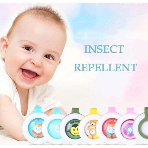 Baby Mosquito repellent buckle Kids skin care Anti-mosquito Pest Button Safe Repeller Control Insect Bugs rando Color NBB0194