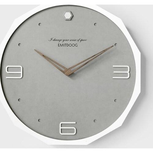 Luxury Silent Wall Clocks Modern Design Small Vintage Nordic Wall Clocks Living Room Minimalistic Wandklok Home Decor AD50WC