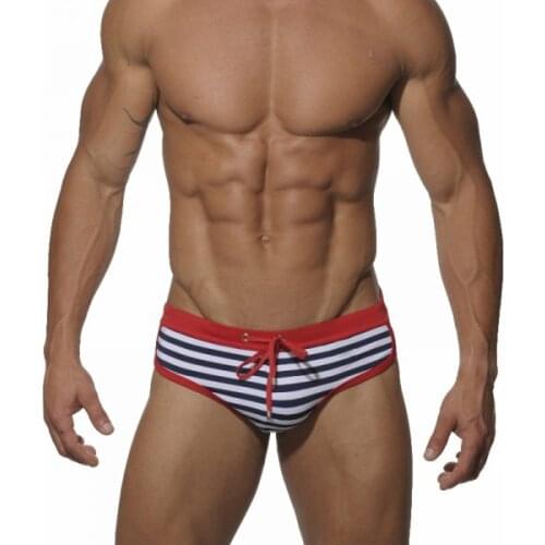 High Quality Swimwear Men Swimming Trunks & Briefs Sexy Low Waist Man Swimsuit Beach Bathing Suit Boxer Shorts