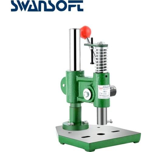 SWANSOFT high quality manual punch industrial desktop hand press press die hand beer punch micro punching machine