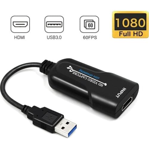 High Speed For Computer 1080P 60fps USB To HDMI Portable HD Video Card Home Office Adapter UVC Plug And Play