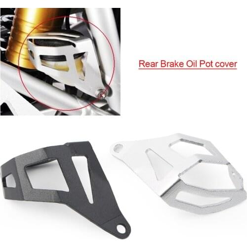 Motorcycle Rear Brake Reservoir Cover Guard Frame For BMW R1200GS LC ADV 2014 2015 2016 CNC Aluminum