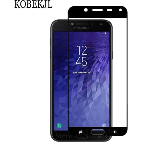 Tempered Glass For Samsung Galaxy J4 Screen Protector Samsung Galaxy J4 2018 J400F J400 SM-J400F Glass Full Cover Protector Film