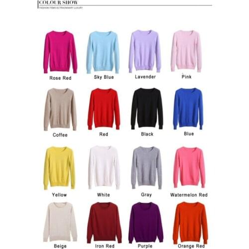 Women Winter Tops Knitwear Knitted Cashmere Sleeve Warm Jumper Pullover Sweater