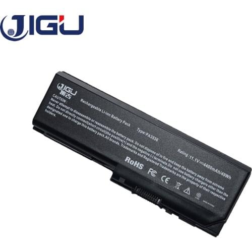 JIGU Laptop Battery PA3537U-1BAS PA3537U-1BRS PABAS100 PABAS101 For Toshiba For Equium L350-10L P200 for Satellite L350 L355