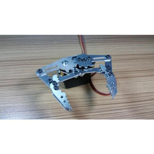 Aluminium Robot Clamp Gripper Mount kit for Robot Arduino Biped Walker Manipulator