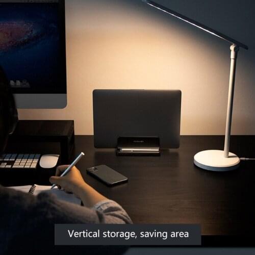 Black Laptop Tablet Stand with Slot Fits Most Laptop Models Compatible with Most Laptops Adjustable Dock Durable 40GF