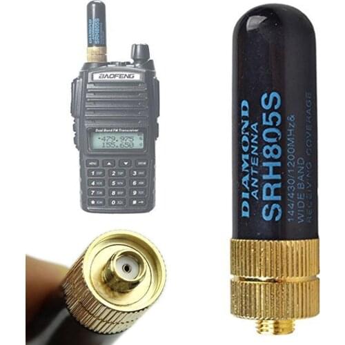 SRH-805S 4.5cm Walkie-talkie Dual Band Antenna for BAO FENG UV-5R BF-888S Radio