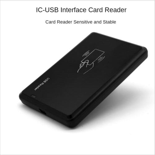 IC-USB interface card reader driver-free supermarket membership card reader IC card swiper