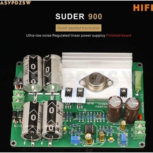 STUDER 900 Gold-sealed Ultra-low noise Regulated linear power supply board DC 5V---24V (Optional)