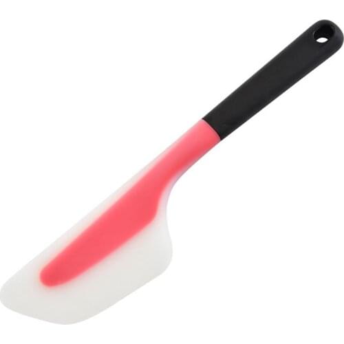 Long Handle Silicone Spatula Heat Resistant Flexible Non-Stick Slim Spatula Cake Cream Mixer Scraper Jars Blender Baking Tools