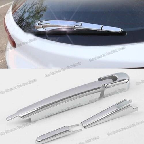 Lsrtw2017 Abs Car Windshield Rear Window Wiper Trims for Hyundai Encino Kona 2018 2019 2020 2021 Accessories Auto Styling