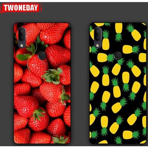 Soft Silicone Fruit Avocado Food Summer DIY Luxury Phone for Alcatel 1S 1SE 1 1A 1B 1C 1X 1V 5V 5 3 3C 3V 3X 3L 2020 2019 2018