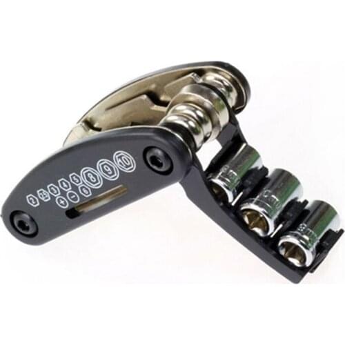 Bike Repair Tool Kits 13 in 1 Cycling Multifunction Bicycle Repair Tool Kit Fast Folding Portable for Road Mountain Bike jlrr