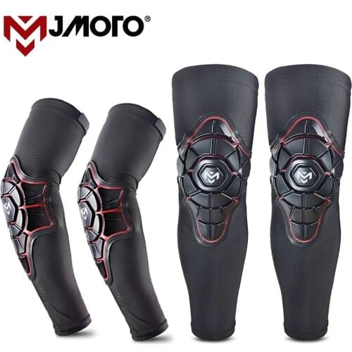 Men Women Motocross Knee Pads Elbow Protection Cool Breathable Motorcycles Cycling Bicycle Anti-collision Arm Sleeve Leg Sleeve