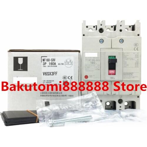NF160-SXV 3P 160A Molded Distribution Residual Current Circuit Breaker