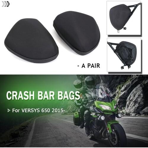 New For Kawasaki VERSYS 650 VERSYS650 Versys 650 Versys650 2015 - Motorcycle Crash Bar Bag Travel Bag Repair Tool Placement Bag