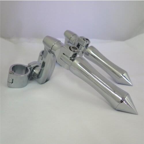 Aftermarket 360 Adjustable Peg For Honda GoldWing VTX1300 Shadow Valkyrie Suzuki Equipped w/ 1-1/4 inch (1.25") Front Engine