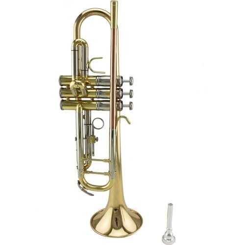 Popular grade Cupronickel turning pipe gold brass bell trumpet
